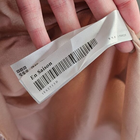 En Saison NWT Brenna Floral Cut Out Mini Dress Sz L - Picture 13 of 15